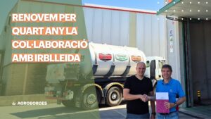 Agroborges renova per quart any consecutiu la seva col·laboració amb l'IRBLleida