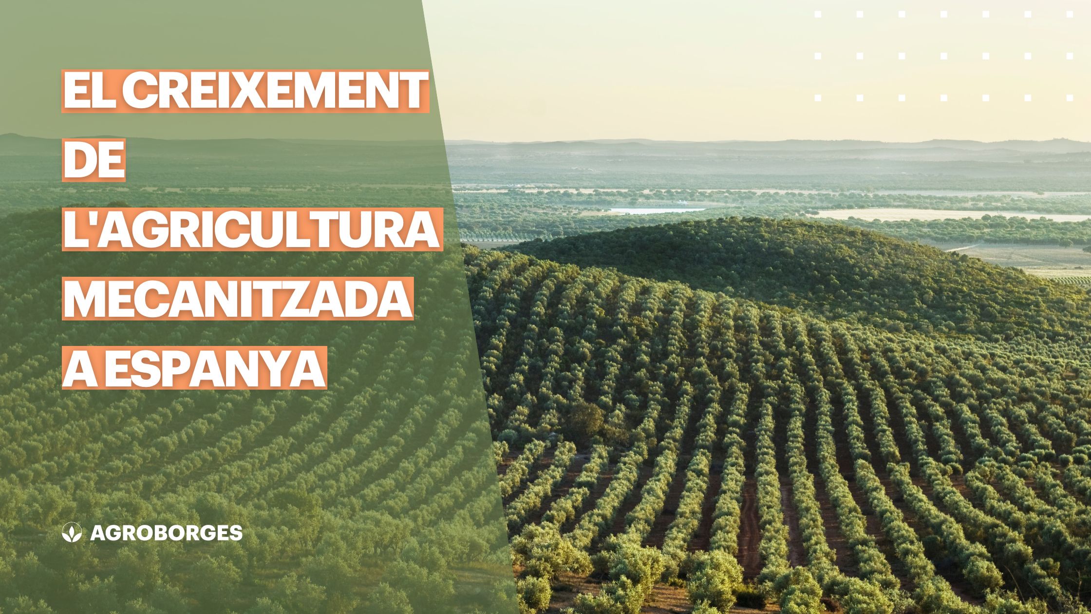 El creixement de l’agricultura mecanitzada a Espanya